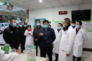 县委书记郭均调研宁南县 人民医院新型冠状病毒感染肺炎的防控工作