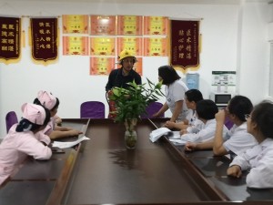 妇科顺利完成火灾应急演练