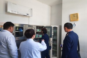 宁南县食品与药品监督管理局 对我院开展安全生产大检查