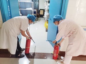 儿科开展火灾应急演练