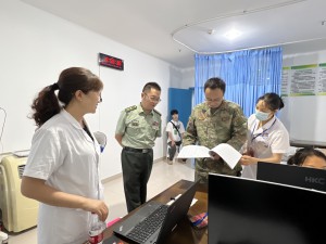 宁南县2023年秋季征兵体检工作在县人民医院体检科顺利开展