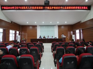宁南县人民医院成功举办医疗机构医院感染管理与防控能力暨基层医院护理质量控制管理培训会
