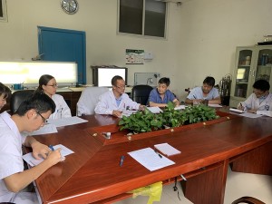 宁南县人民医院2019年度上半年放射安全与防护管理委员会工作会议纪实