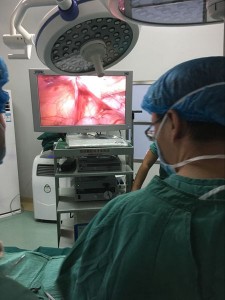 宁南县人民医院外一科成功开展小儿腹腔镜疝囊高位结扎术