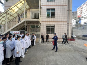 宁南县人民医院组织开展2023年消防灭火应急疏散演练