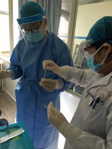 我院成功开展首例甲型、乙型流感病毒快速抗原检测